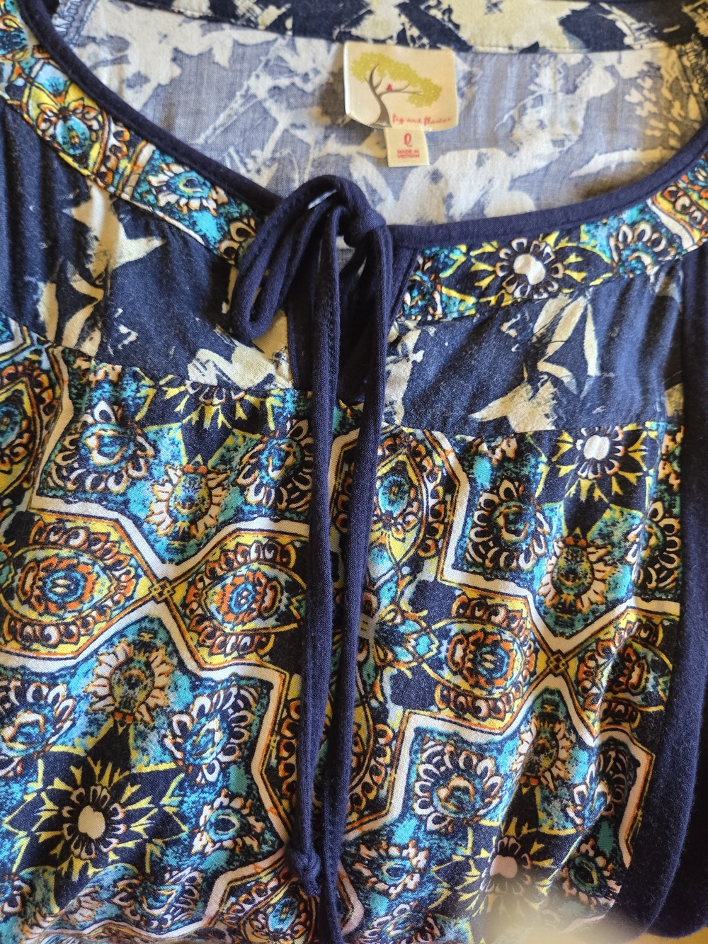 Fig And Flower Blouse